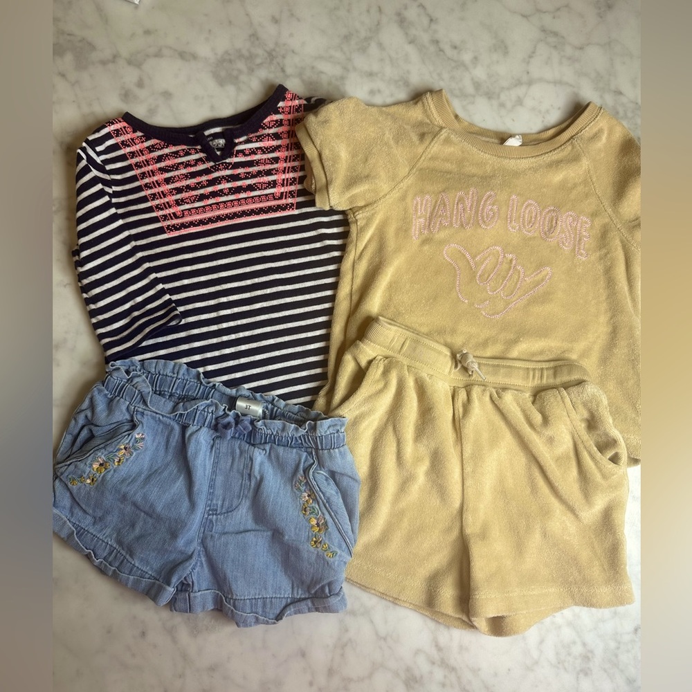 Toddler Casual Wear. Girls. Size: T3. BabyGap, Oshkosh.